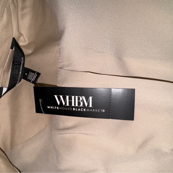 White House Black Market khaki blazer 4 - Picture 9 of 12